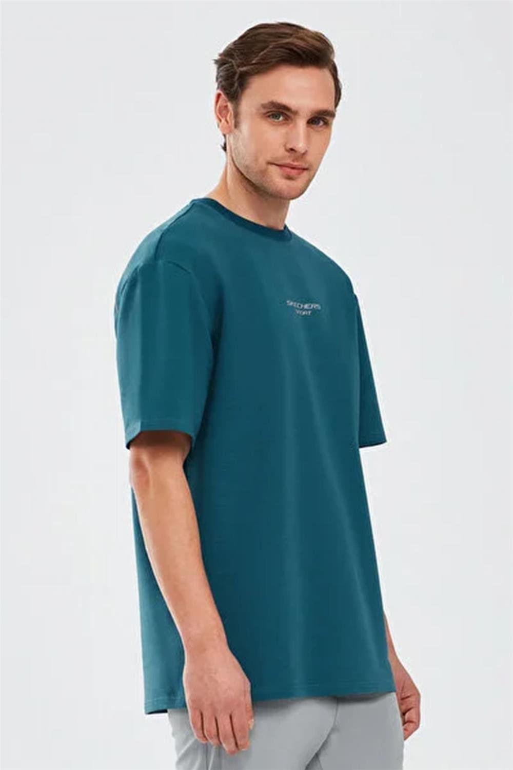 Skechers Graphic T-Shirt M Short Sleeve Erkek Tişört S231094-405
