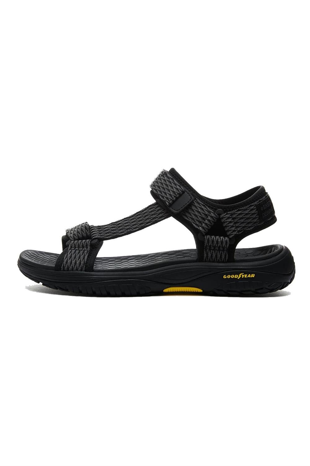 Skechers Lomell - Rip Tide Erkek Sandalet 204351 Bkgy