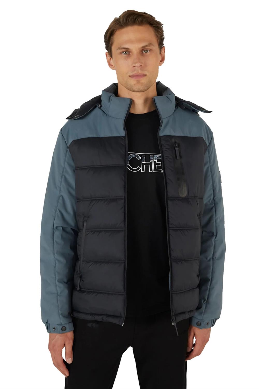 Skechers M Outerwear Padded Erkek Mont S242033-001