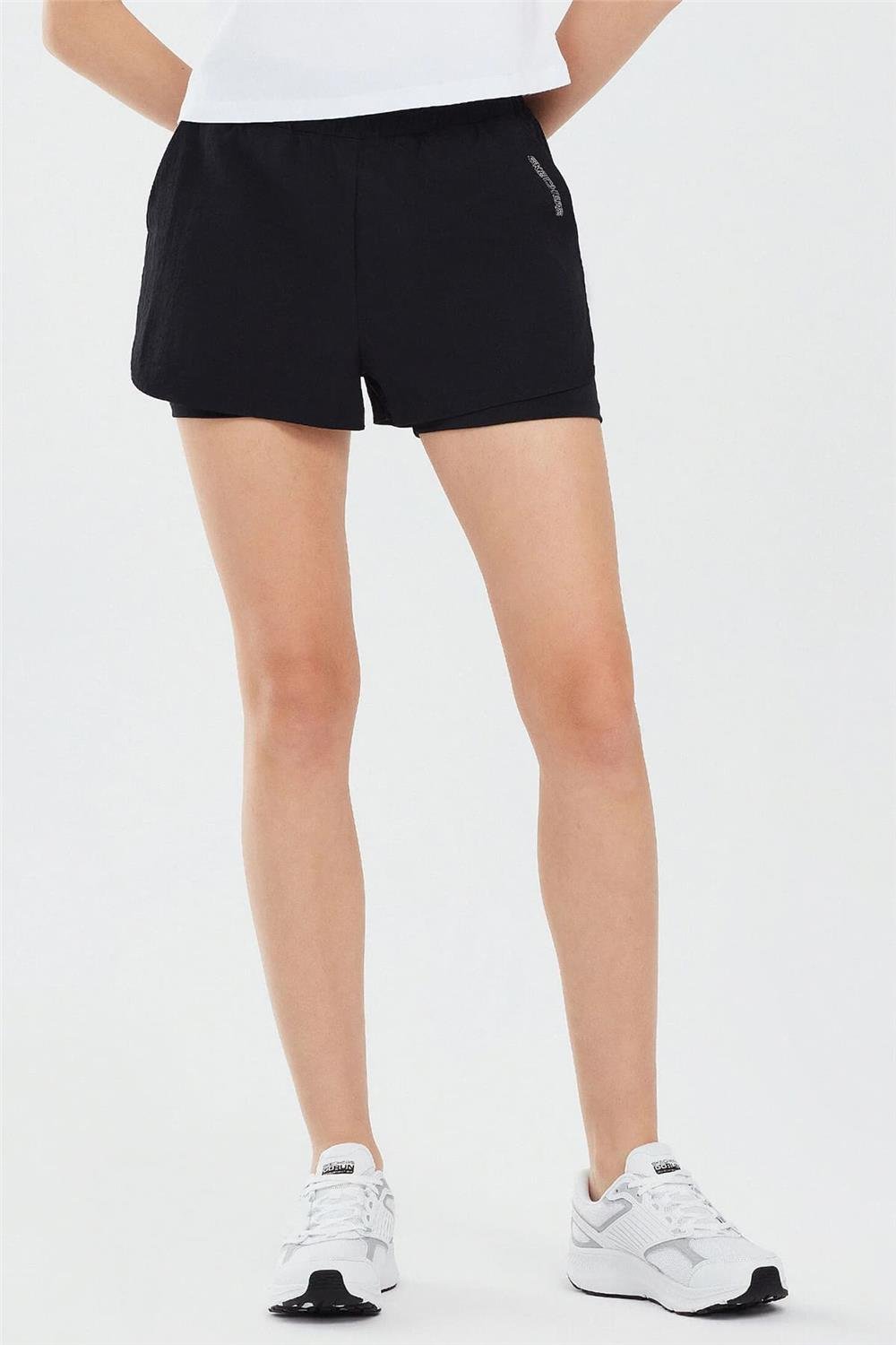 Skechers Performance Coll. W 4 İnch 2 İn 1 Short Kadın Spor Şort S241144-001