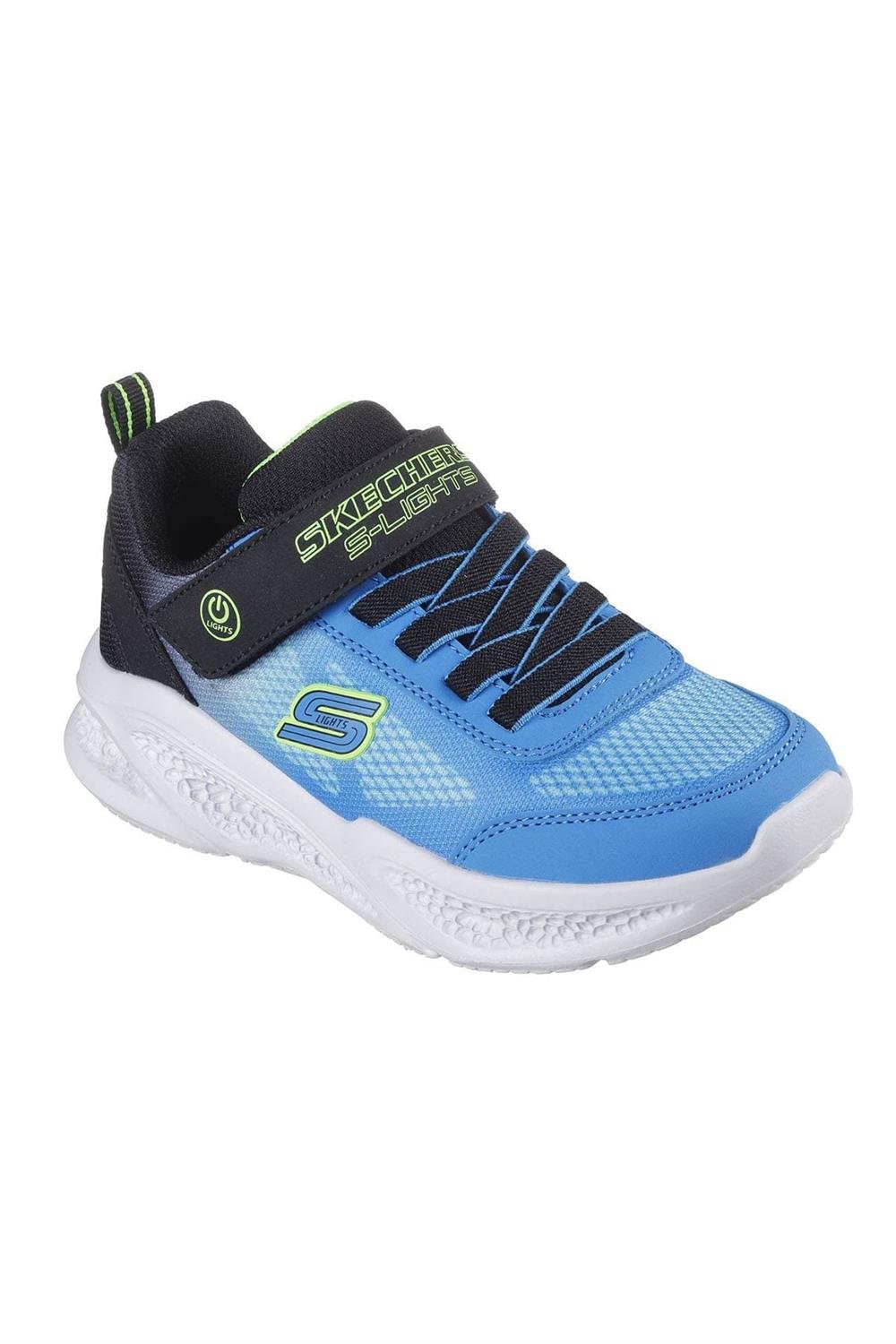 Skechers Skechers Meteor-Lights - Krendox Çocuk Günlük Ayakkabı Boys Gs 401495L Bkbl