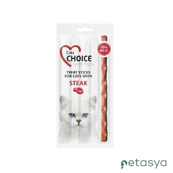 Dogs Choice Sticks Biftekli   Kedi Ödül Çubuğu 15gr(3lü)