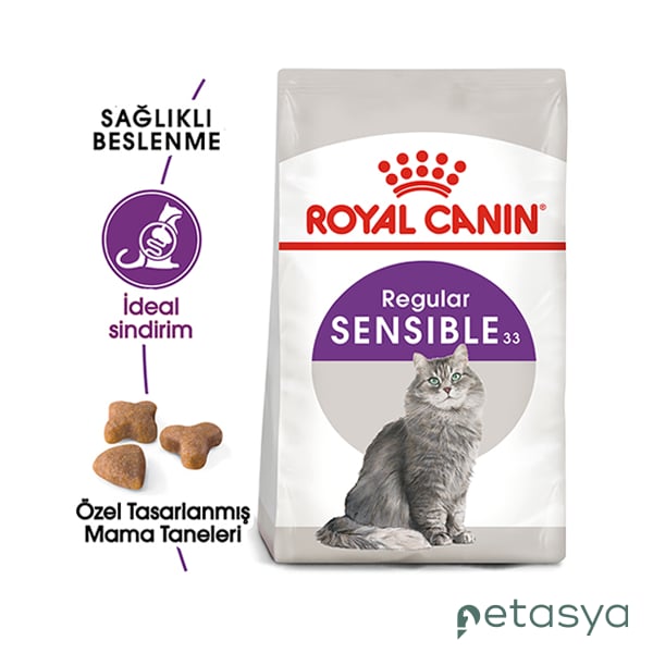Royal Canin Sensible 33  Hassas Sindirim Sistemi Destekleyici Kedi Maması 2 Kg