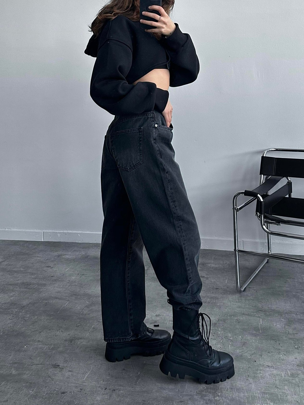 Beau Ultra Yüksek Bel Straight Jean