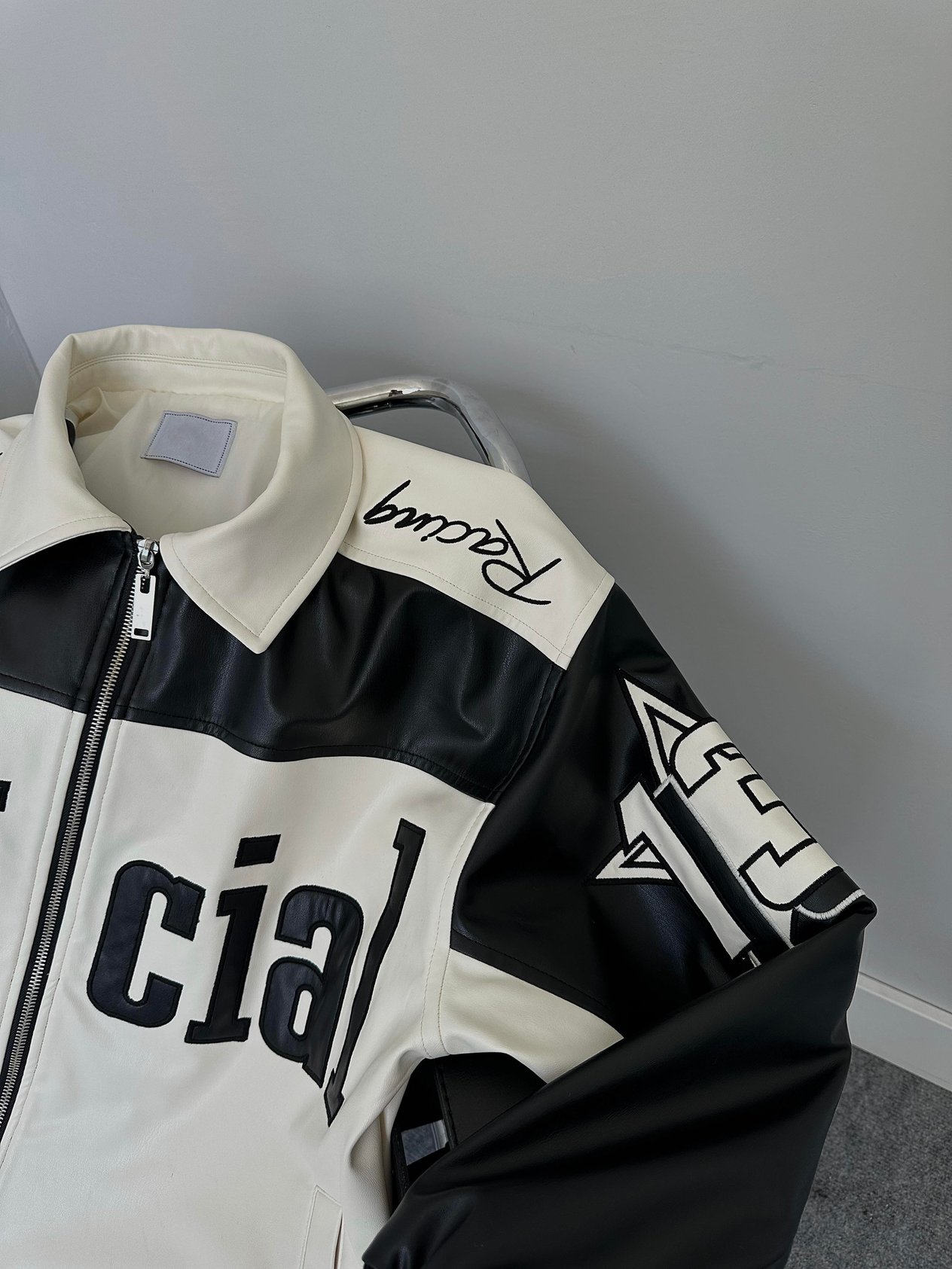 Official Oversize Motorcu Ceketi