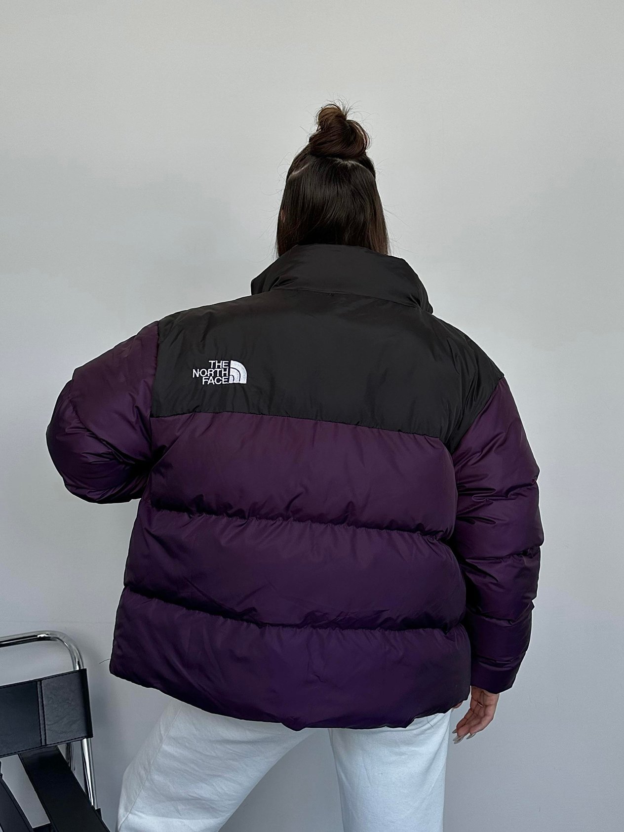 Tnf Mor Şişme Mont