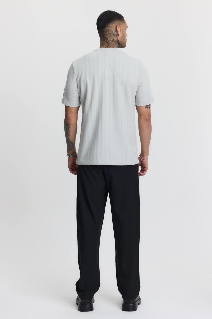 AEGEAN BASIC T-SHIRT-5040 - BOYALI GRİ