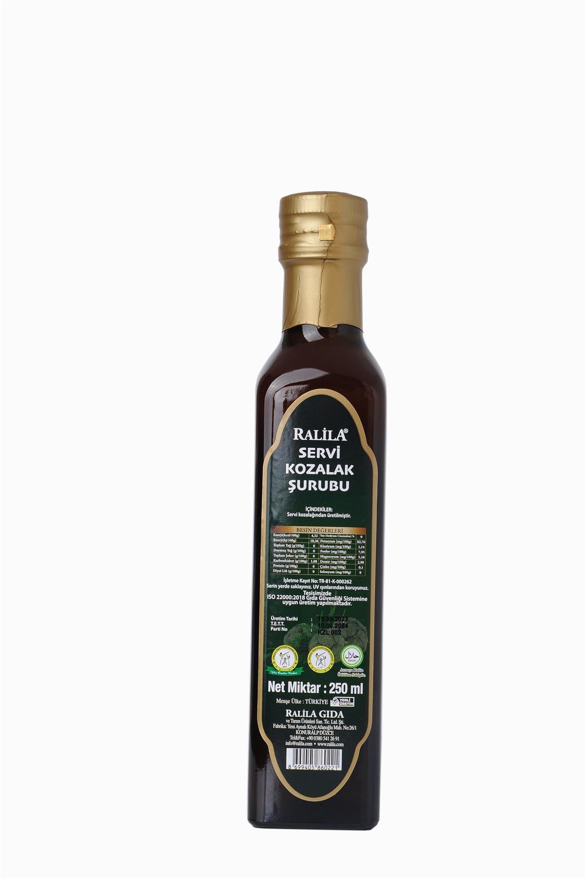 RALİLA SERVİ KOZALAK ŞURUBU 