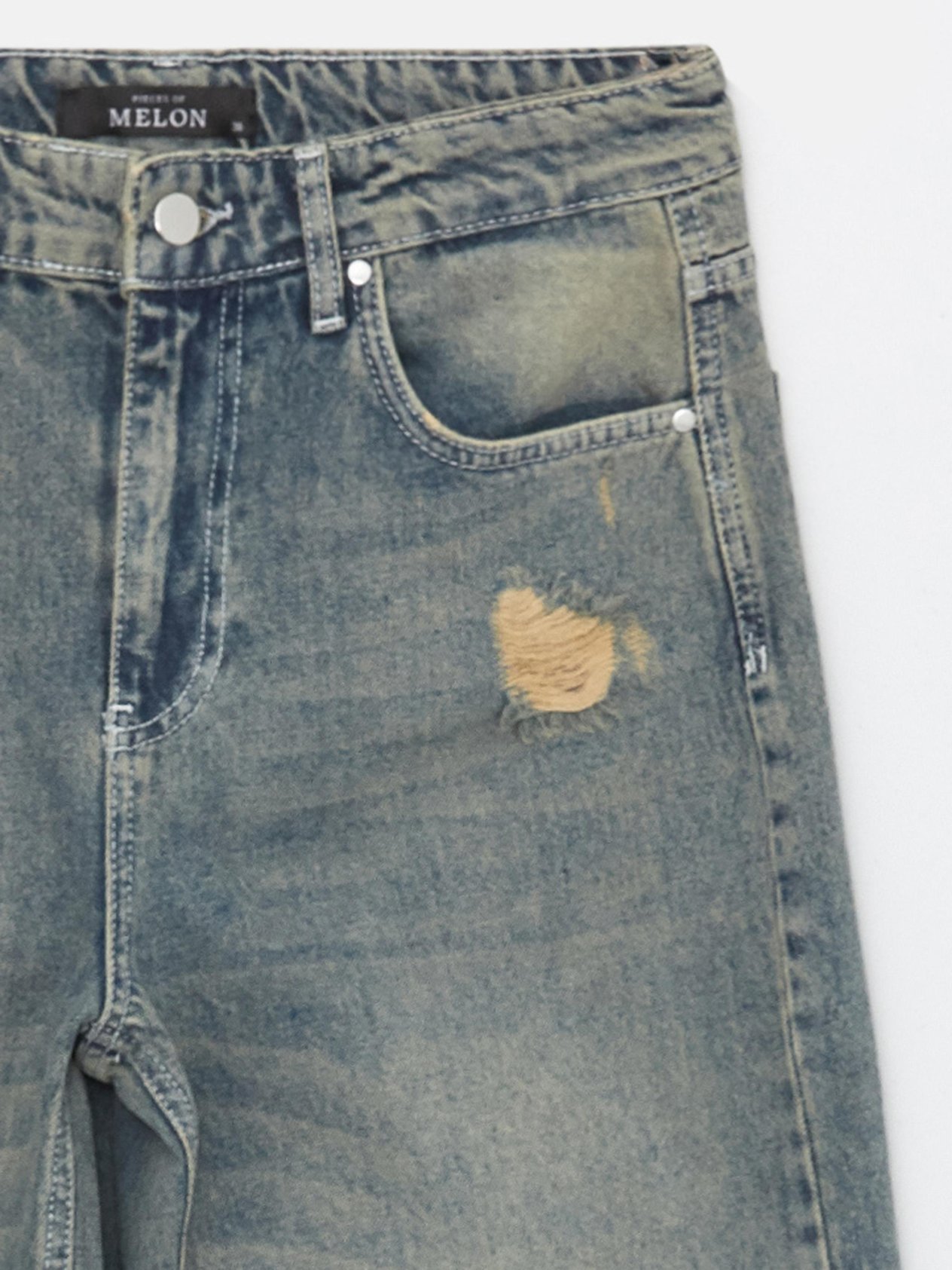 MAVI Düşük Bel Wide Leg Vintage Sustainable Denim Jean Pantolon