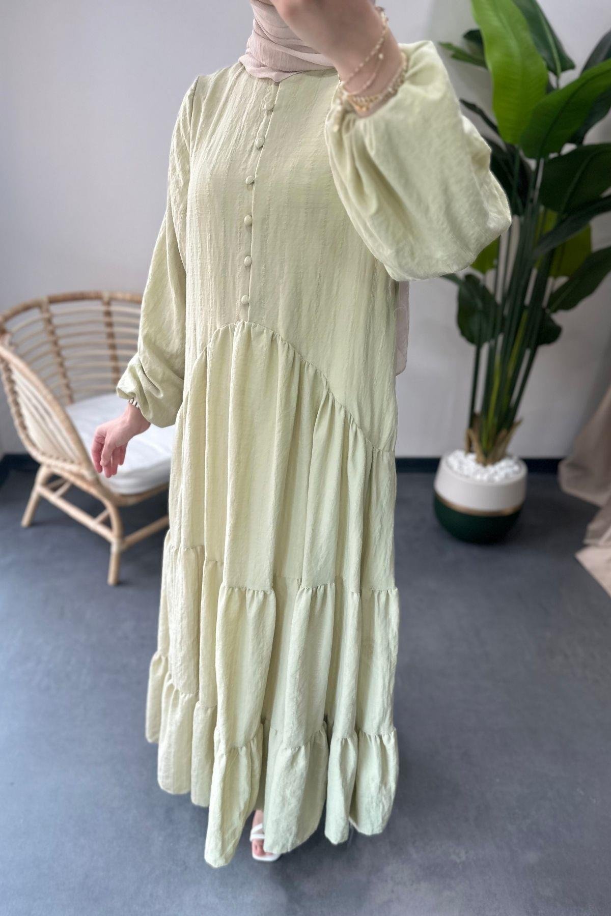 Camilla Elbise Çağla Yeşili