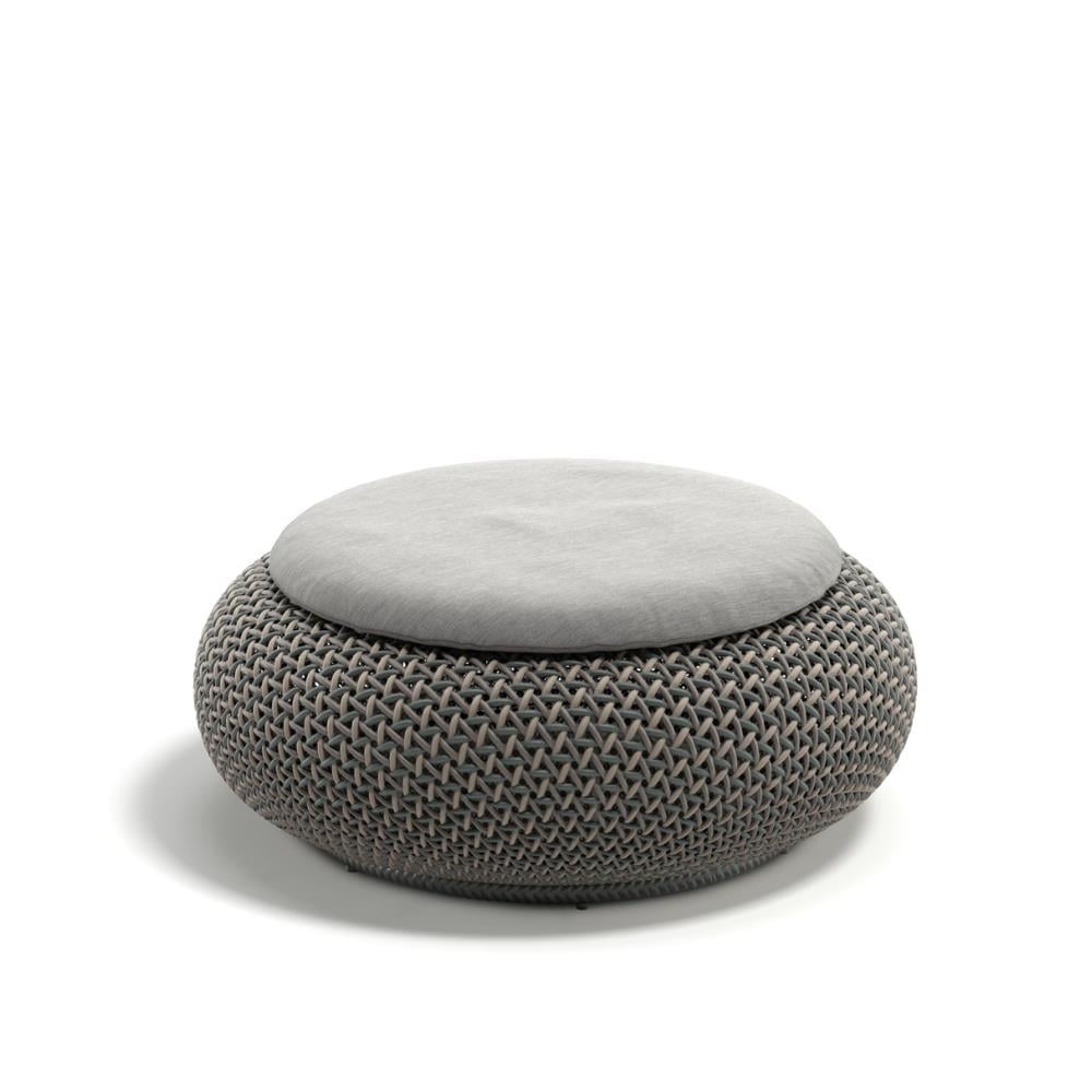 Atolo Puf - Pine Silver - (Sunbrella Minder Dahil)