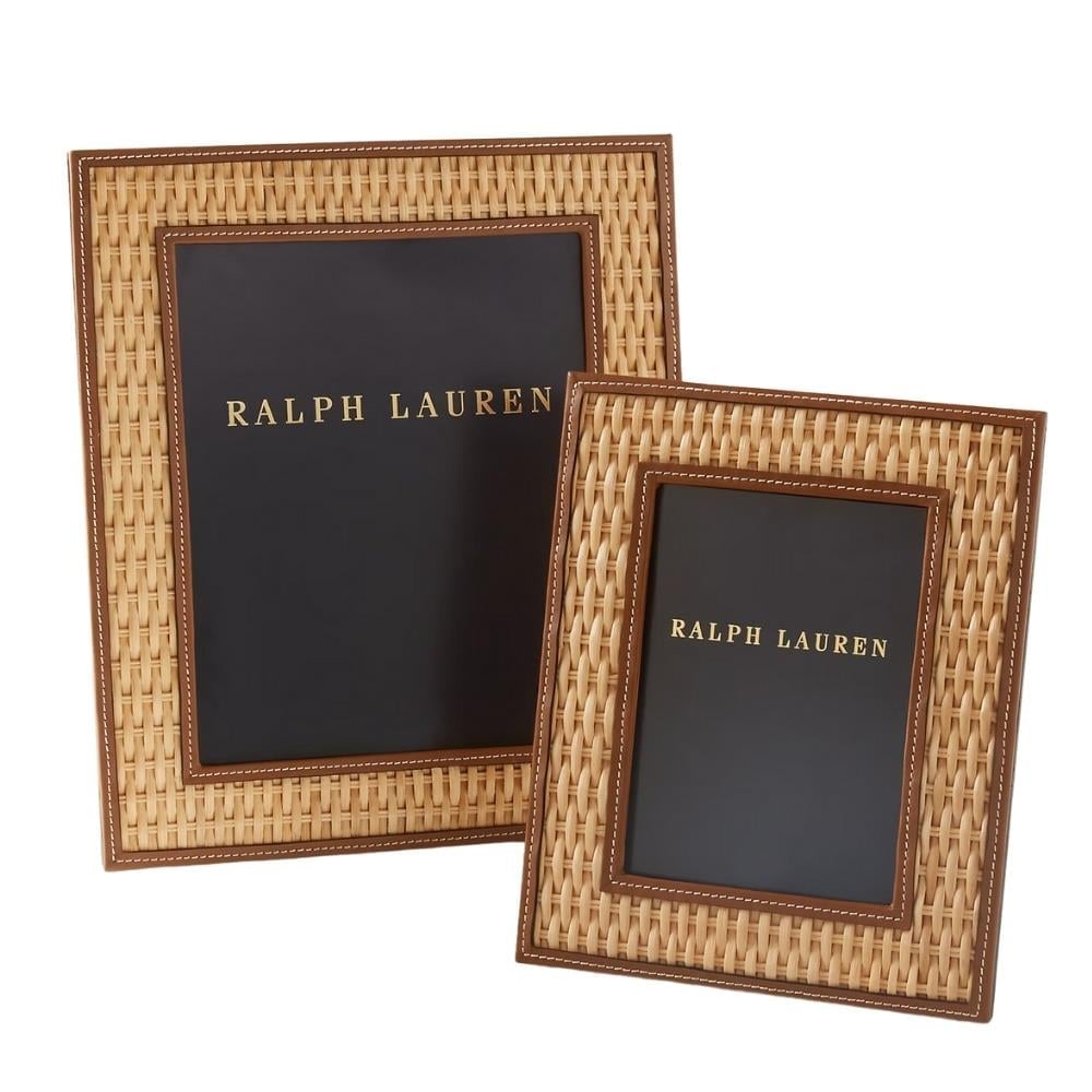 Bailey Çerçeve - Hasır-Deri 20X25 cm