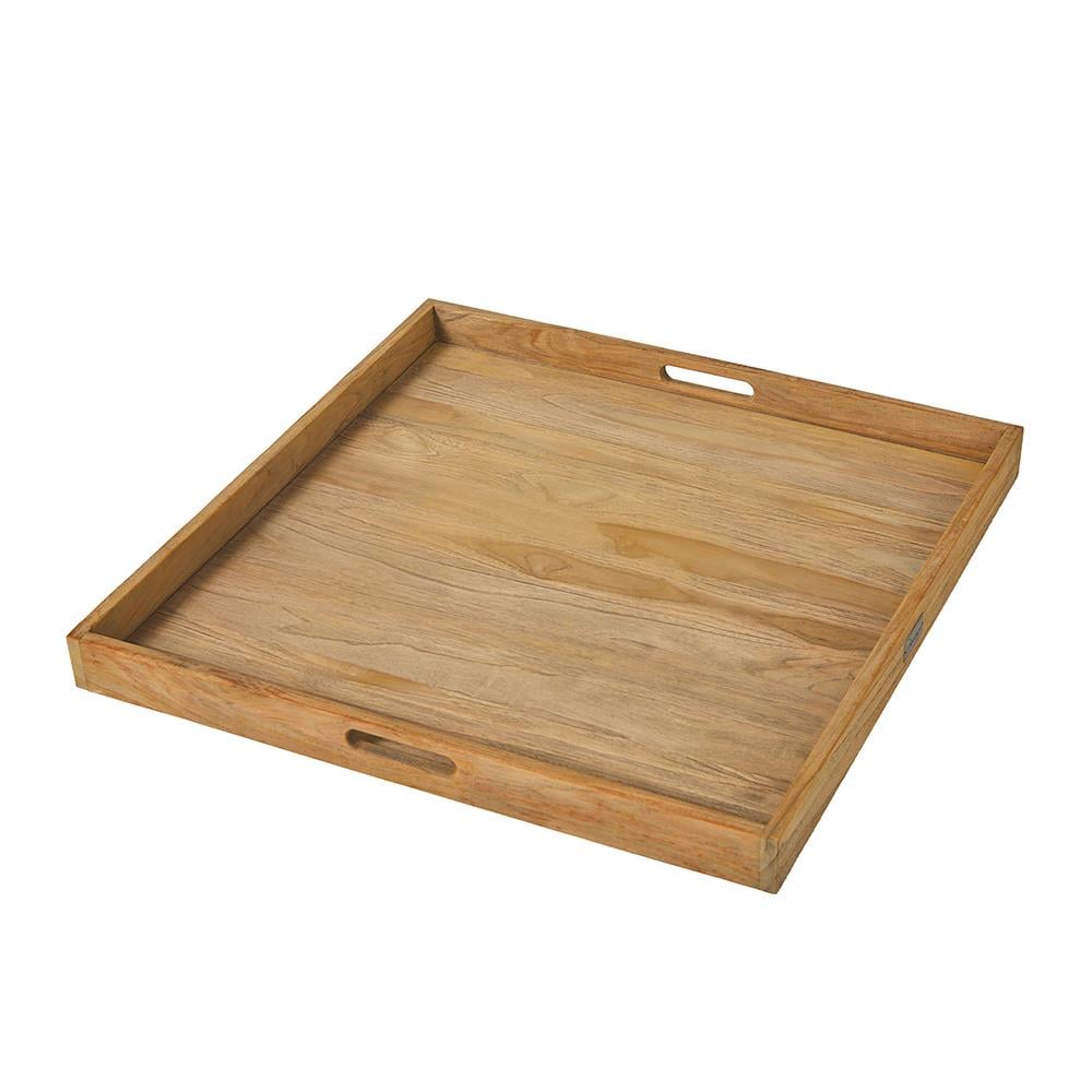 Rough-X Servis Tepsisi 80x80cm - Grey Teak Wash