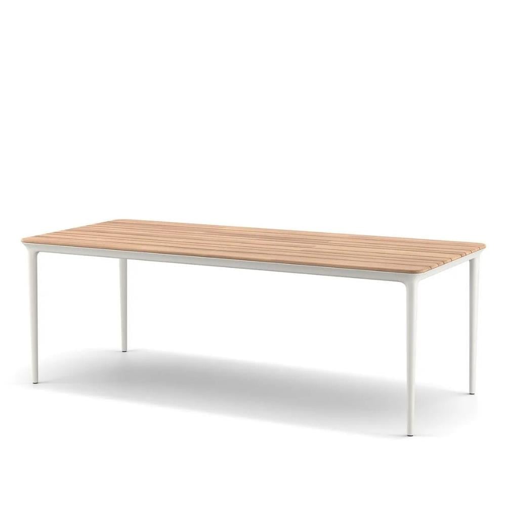 Bellmonde Yemek Masası (220)-Large-Tabla Teak - Ayak Lipari