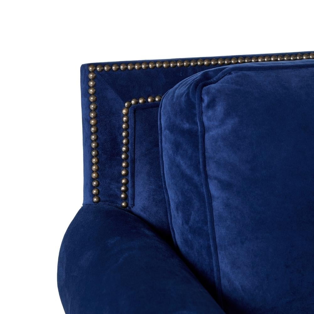 Bernhardt Brae Navy Blue Koltuk