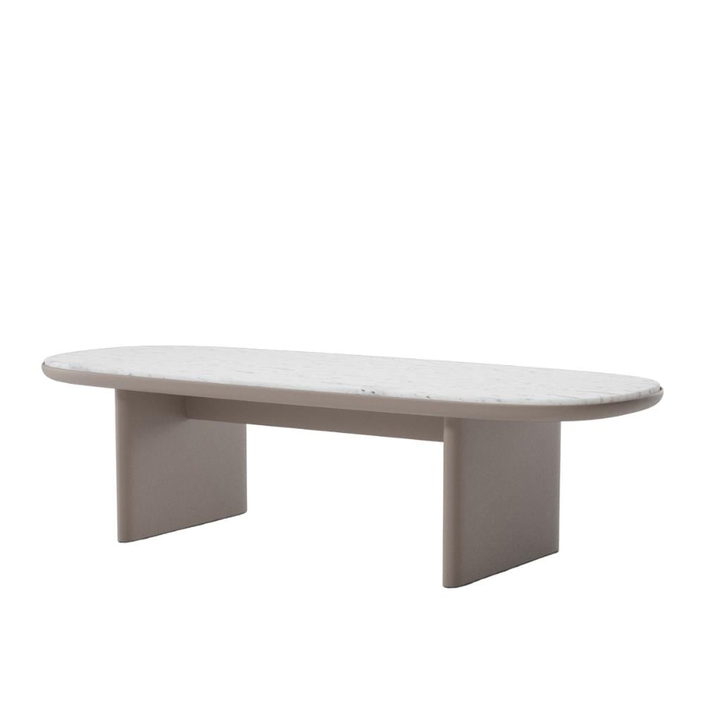 Kettal Cala White Oval Masa