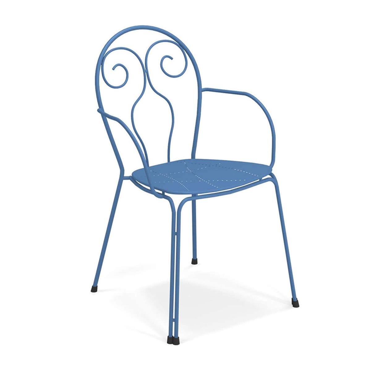 Caprera Kollu Sandalye-Maine Blue(16)-(931)