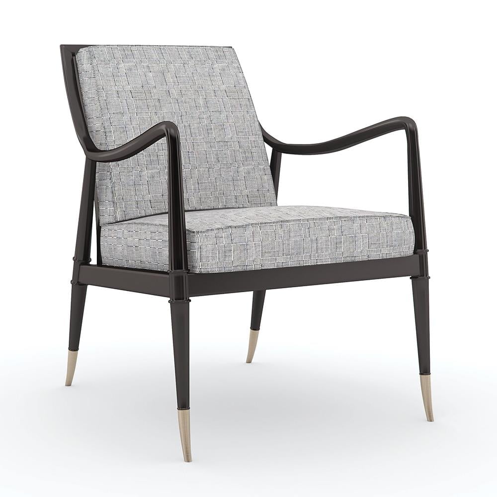 Caracole Well Appointed Black Saddle Koltuk