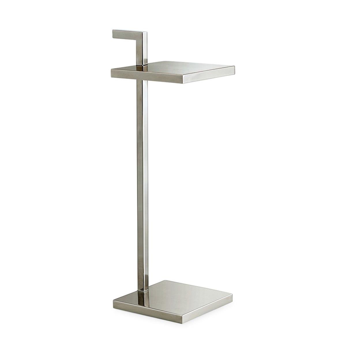 Mitchell Gold+Bob Williams Polished Stainless Steel Chelsa Yan Sehpa