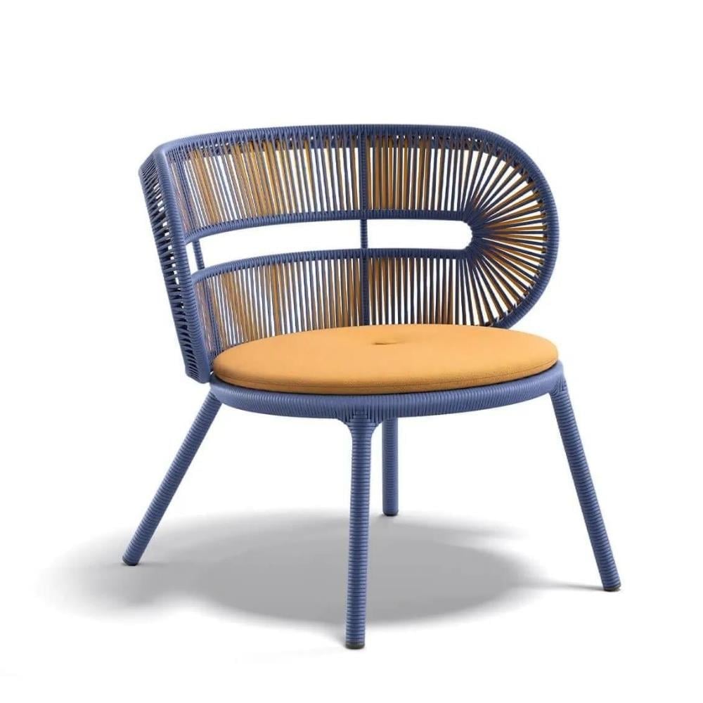 Cirql Nu Tekli Lounge Koltuk-Invert Sunrise (212)-(Sunbrella Minder Dahil)