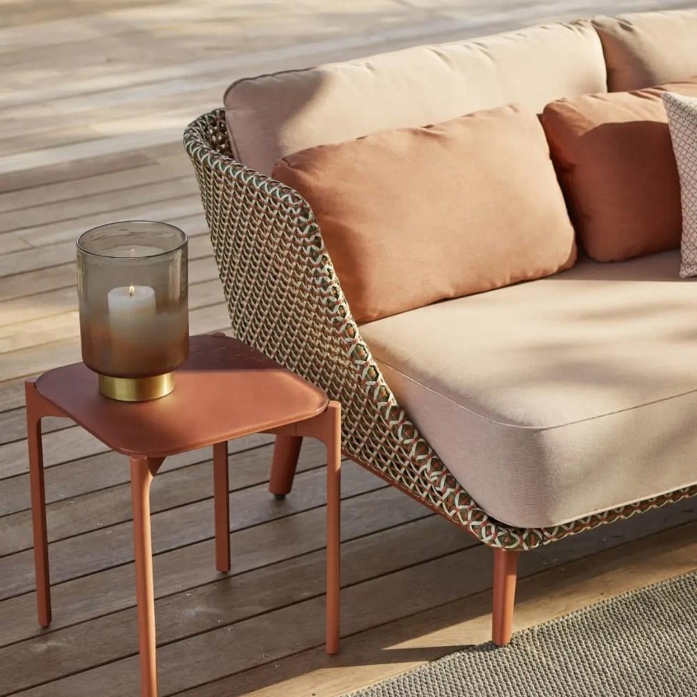 Dedon Mbarq Chesnut Triple Sofa