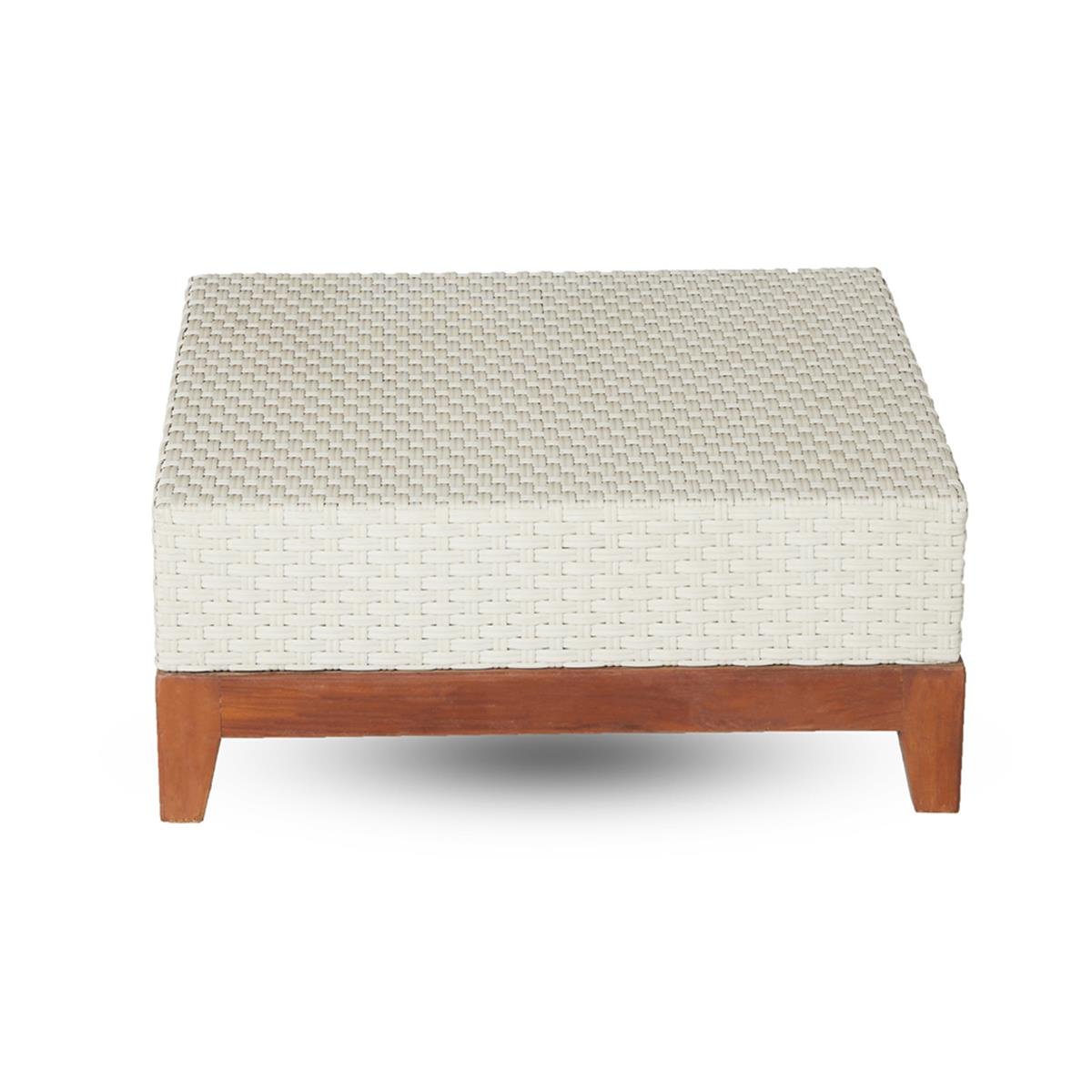 Alfresco Eden White Kare Orta Sehpa