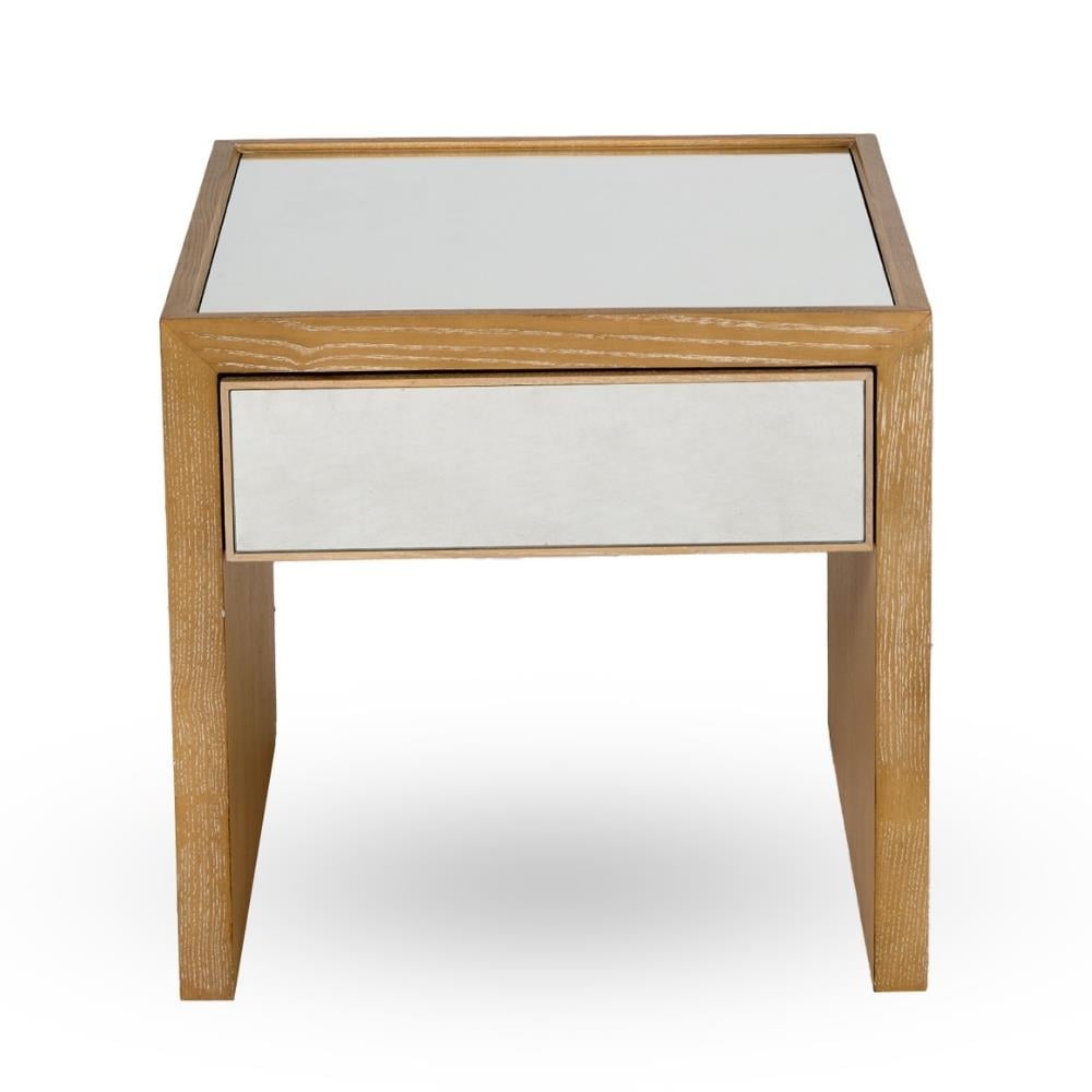 Fairbanks Çekmeceli Yan Sehpa 61x66x59h