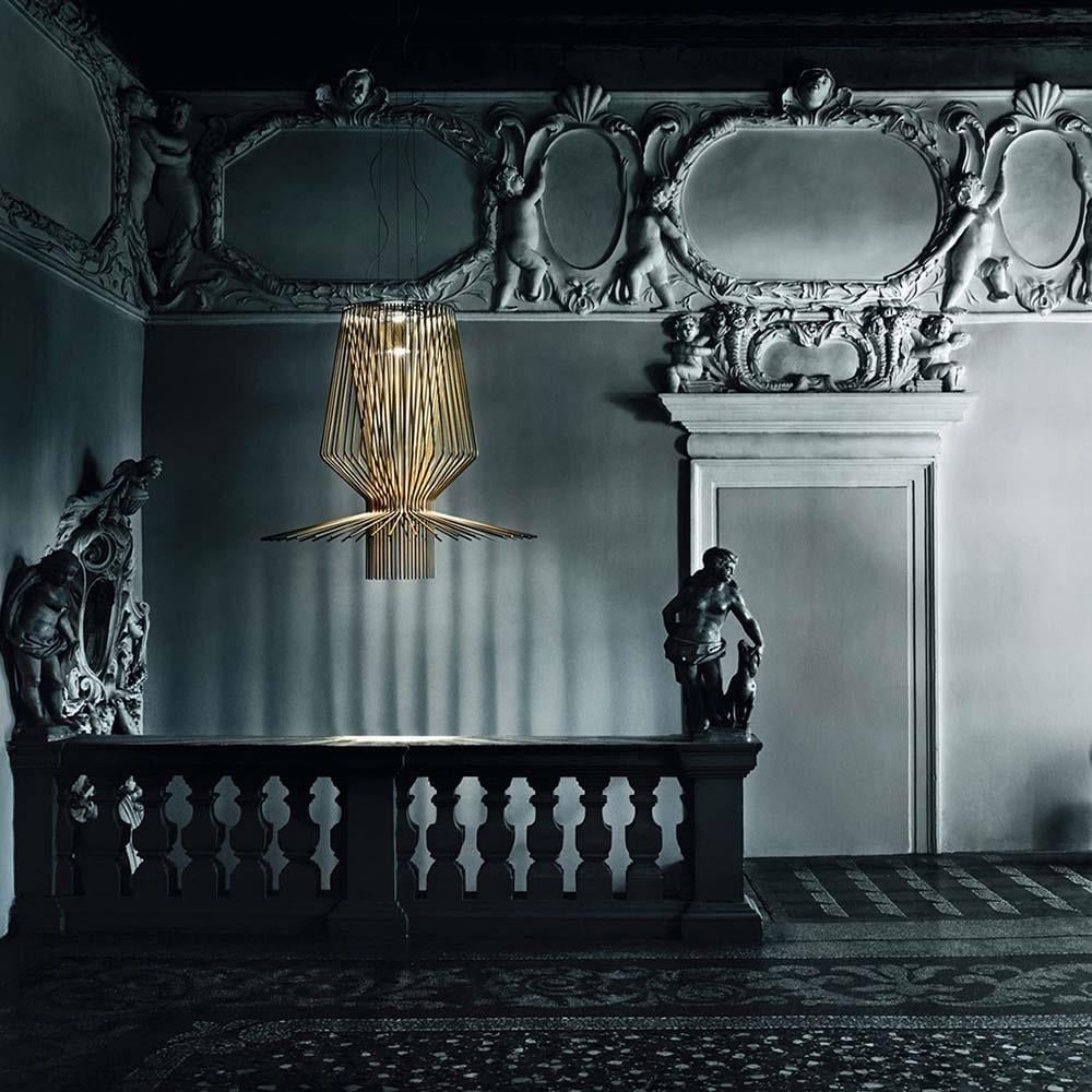 Foscarini Allegretto Assai Gold Avize