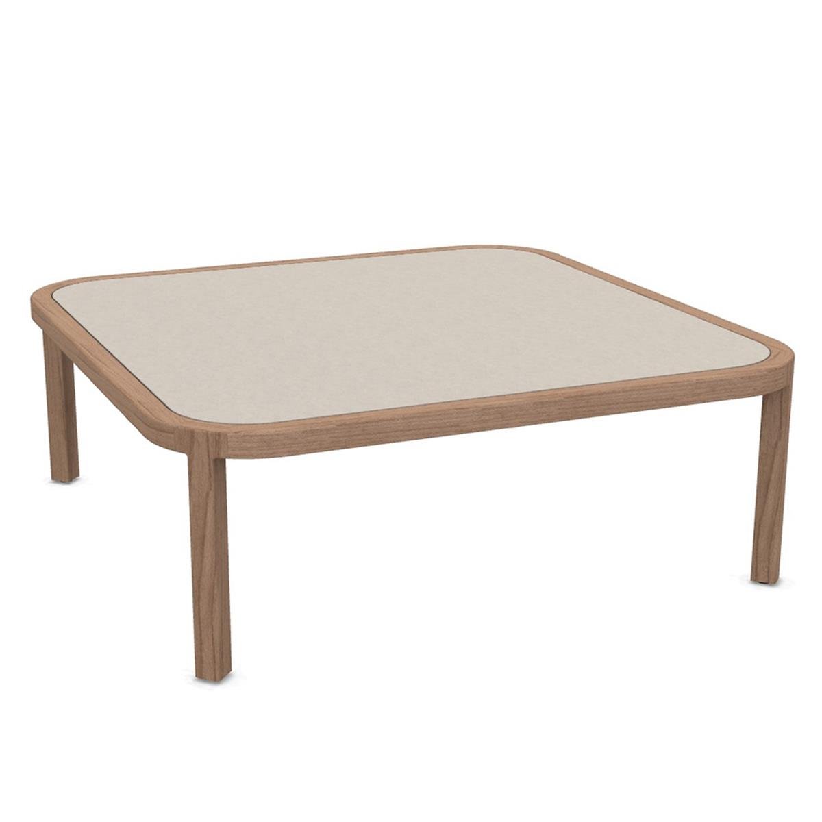 Ethimo Grand Life Teak Ice White Kare Orta Sehpa