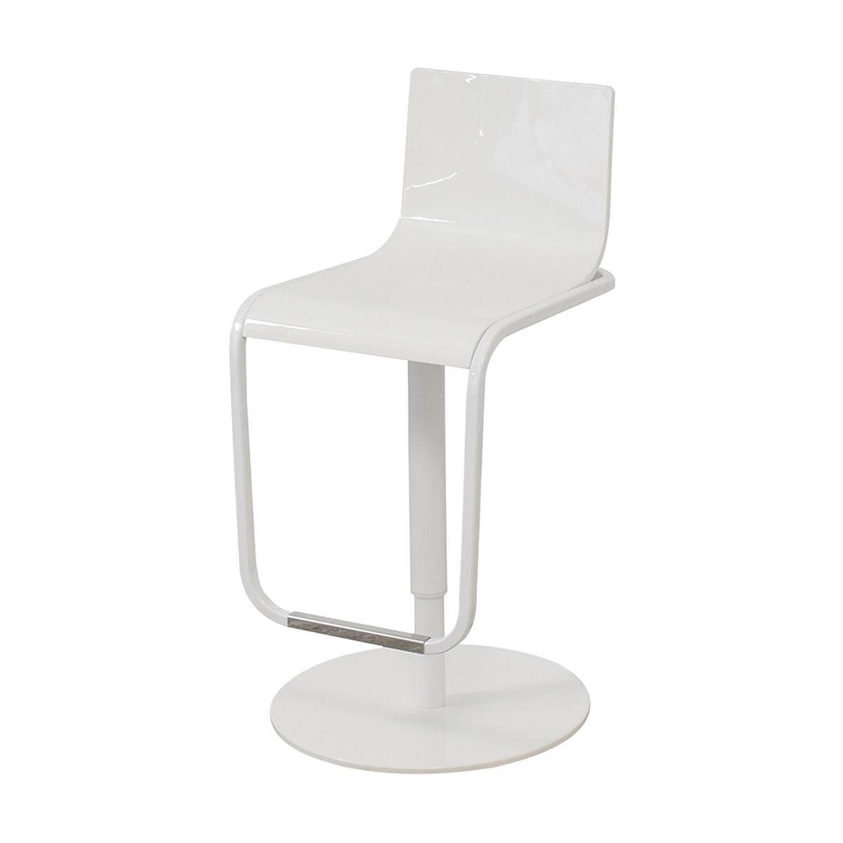 Ligne Roset Jolie White Bar Sandalyesi