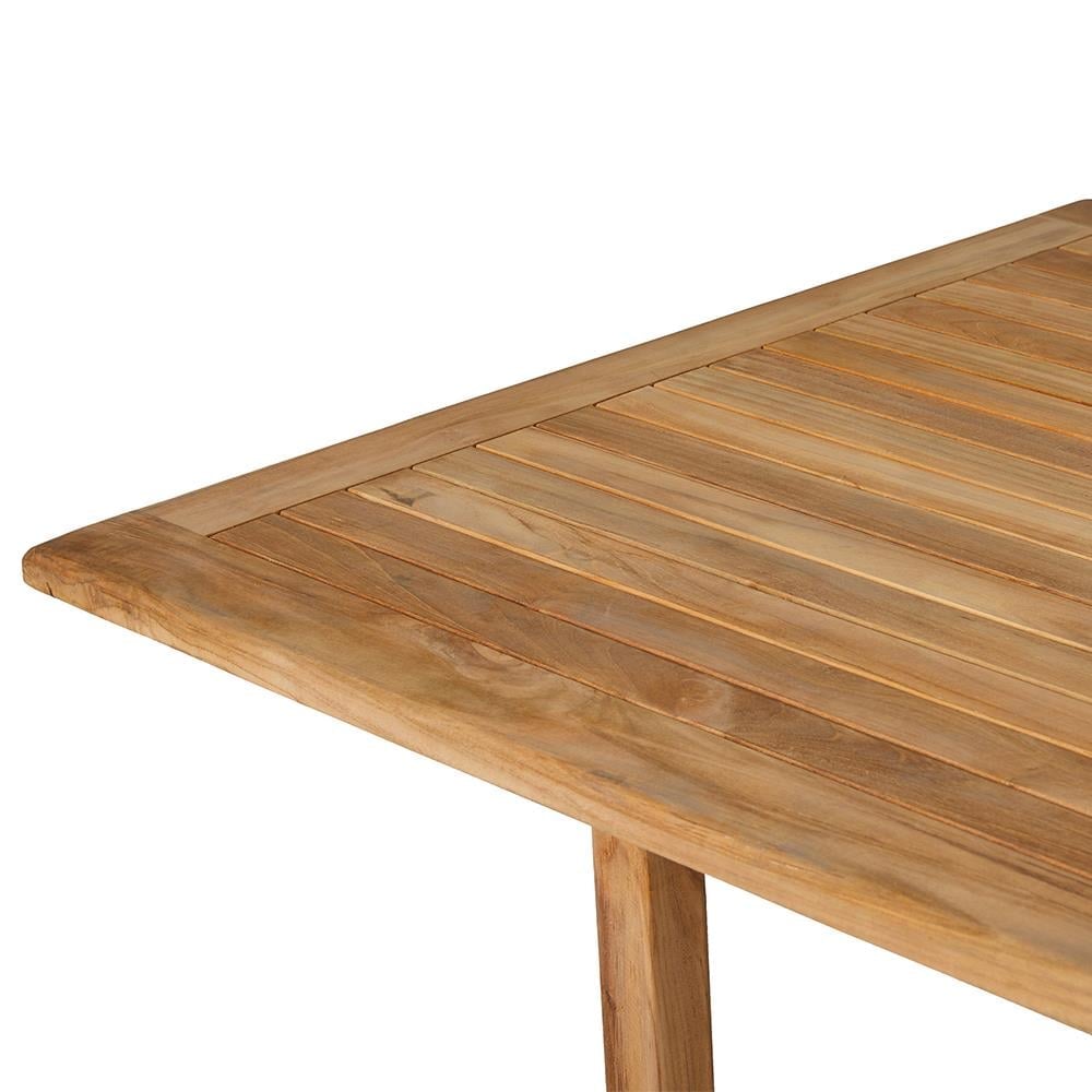 Kayu Teak Dikdörtgen 180/240 Açılır Masa