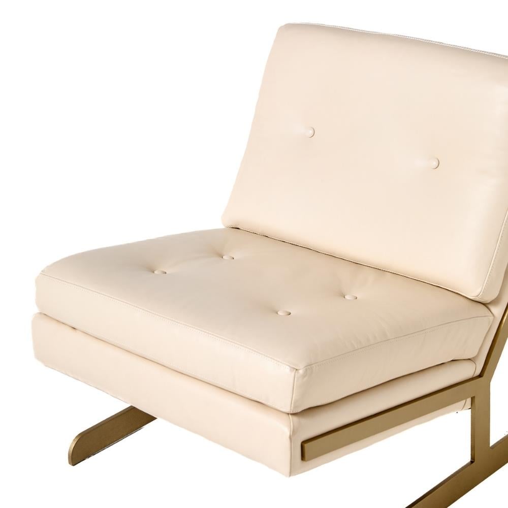 Bernhardt Lance Cream Tekli Koltuk