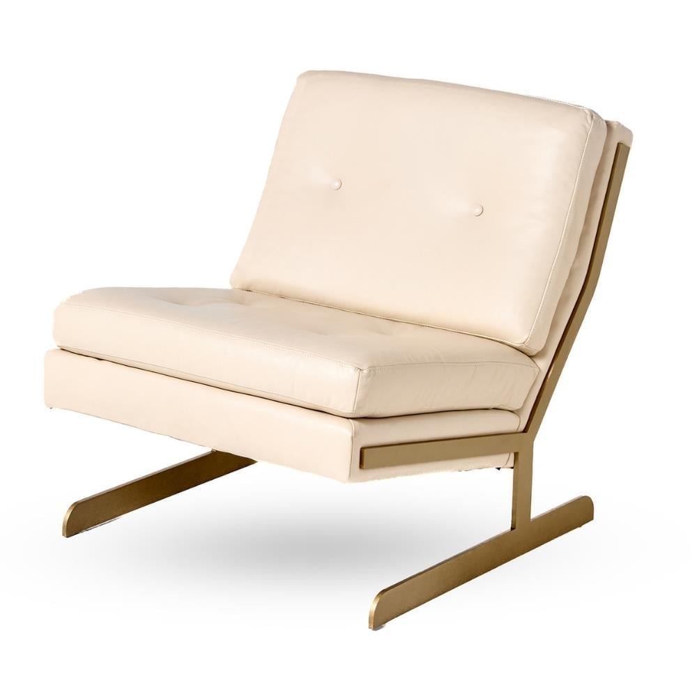 Bernhardt Lance Cream Tekli Koltuk