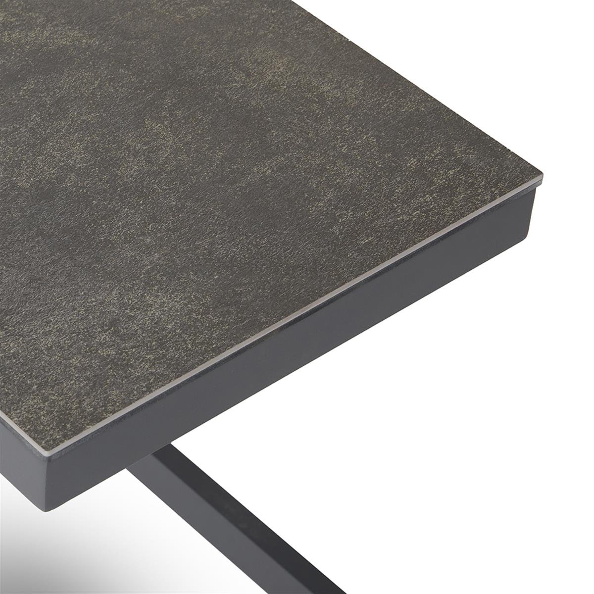 Metal C Sehpa - 37X45X50 cm - Antrasit