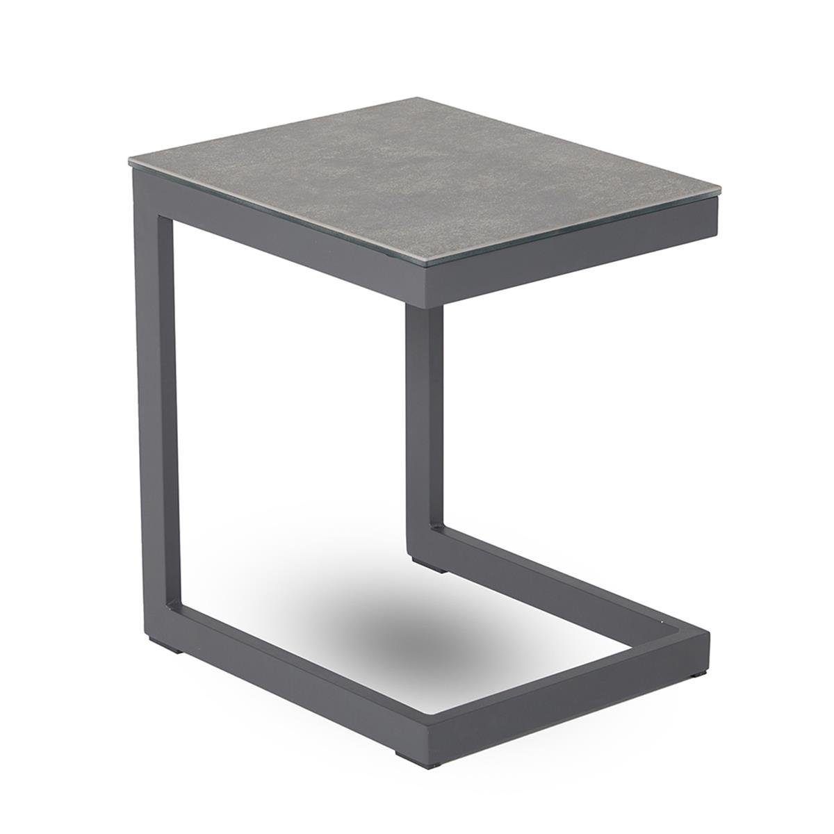 Metal C Sehpa - 37X45X50 cm - Antrasit