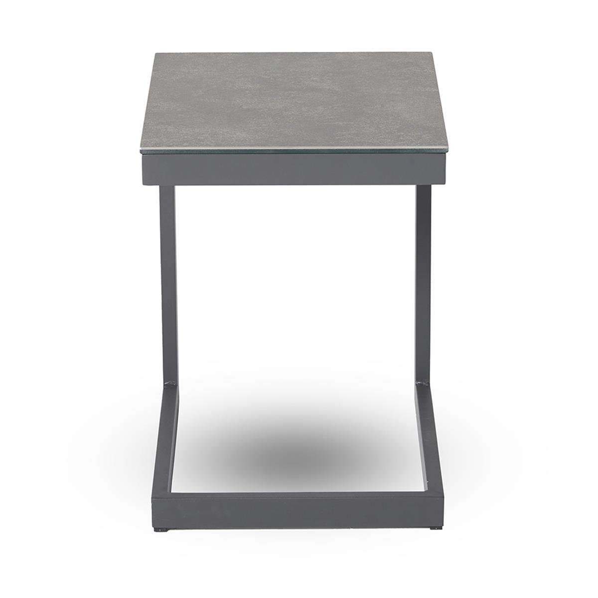 Metal C Sehpa - 37X45X50 cm - Antrasit