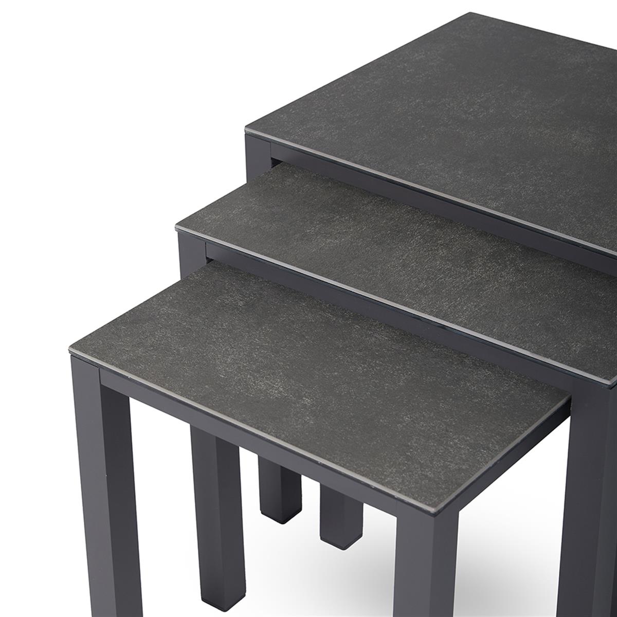 Metal Anthracite Zigon Sehpa
