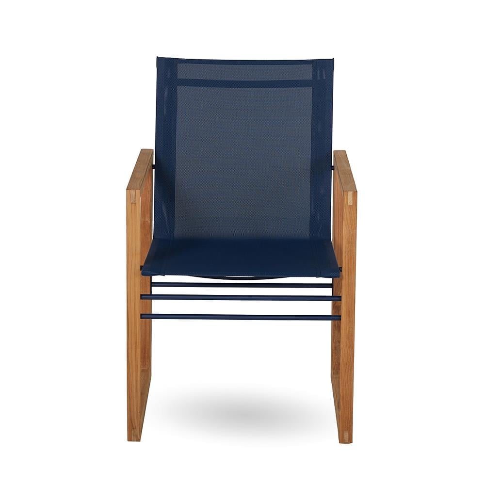 Milan Yemek Sandalyesi-Navy Blue-Coated