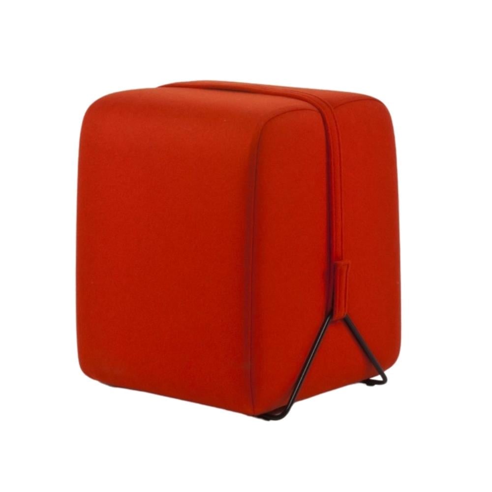 Ligne Roset Mobidec Goya Red Puf 