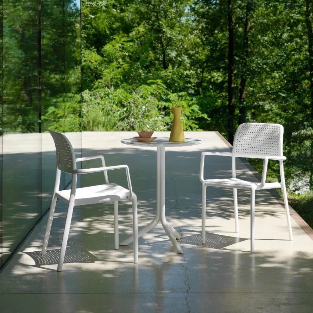 Nardi Bora Step Bianco Kollu Sandalye Masa Takımı