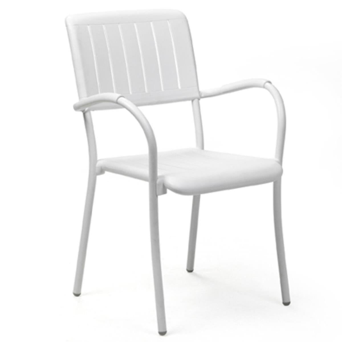 Nardi-Musa Kollu Sandalye-Bianco