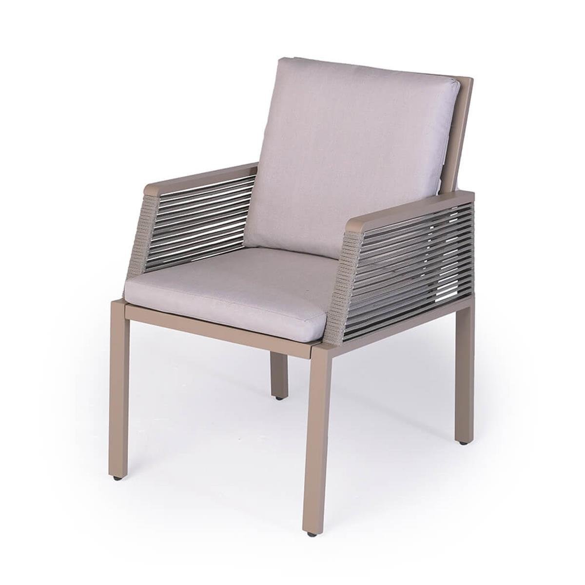 Nuu Garden Kuta Metal Concept Champagne Bahçe Masa Takımı