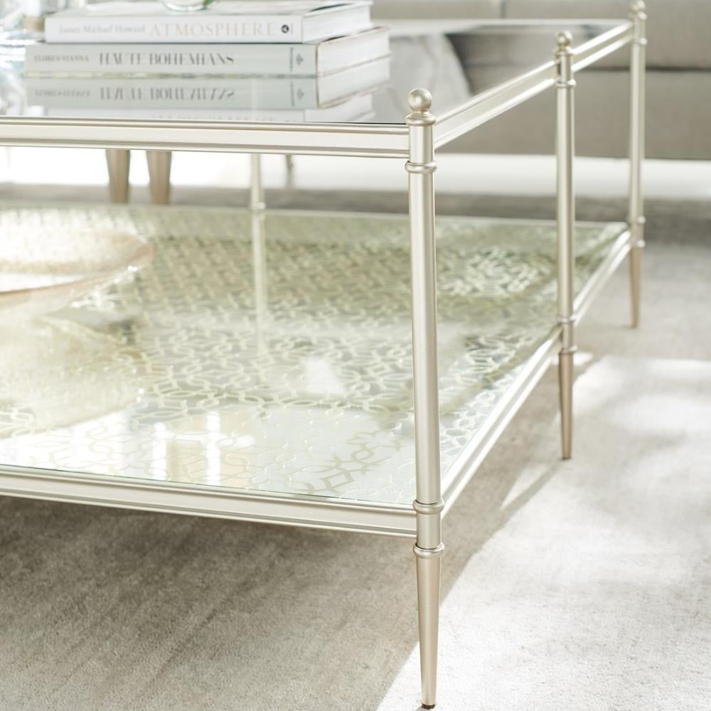 Caracole Perfectly Square Neutral Metallic Orta Sehpa 