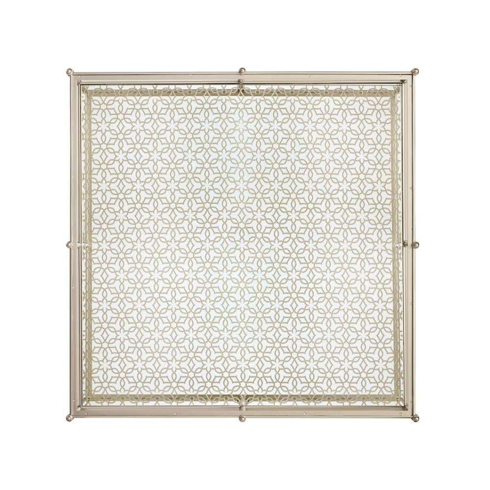 Caracole Perfectly Square Neutral Metallic Orta Sehpa 