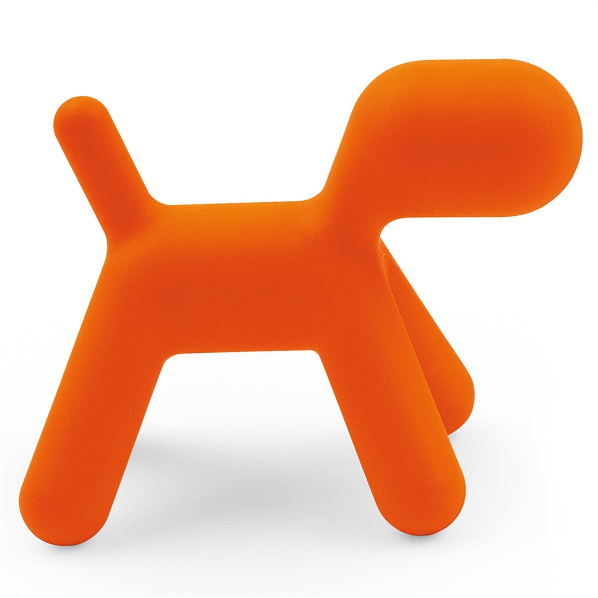 Puppy L Köpek Heykeli-Orange (1001C)-(Outdoor)