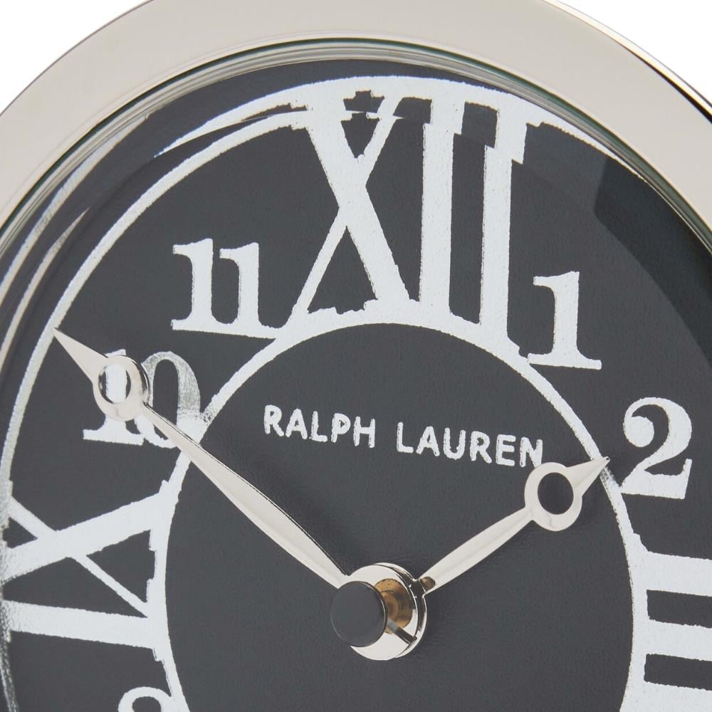 Ralph Lauren Brennan Black Masaüstü Saat