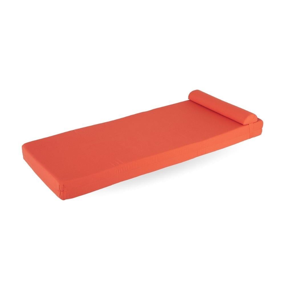 Relax Seat Orange Baş Yastıklı Katlanır Minder Şezlong