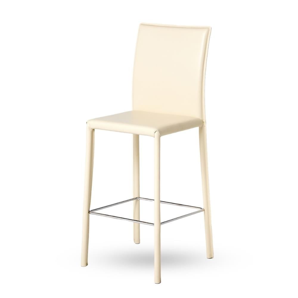 Sillc Roby Beige Deri Bar Sandalyesi