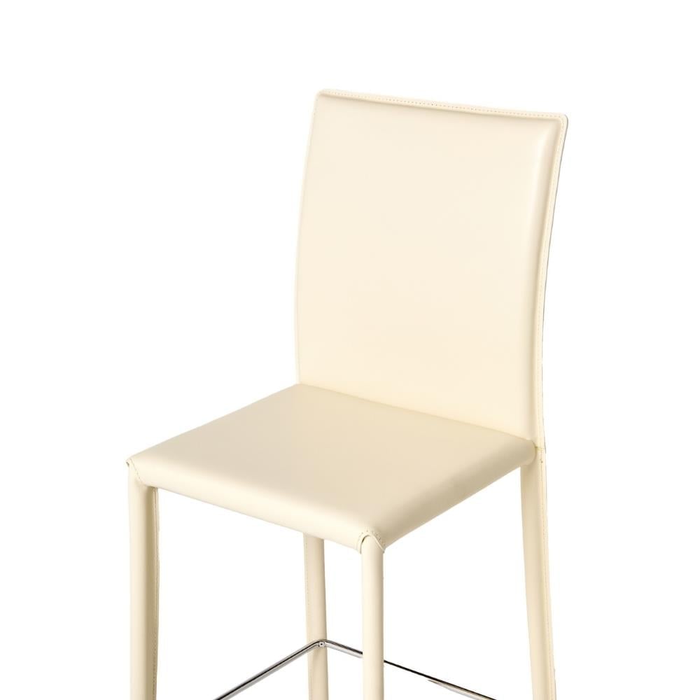 Sillc Roby Beige Deri Bar Sandalyesi