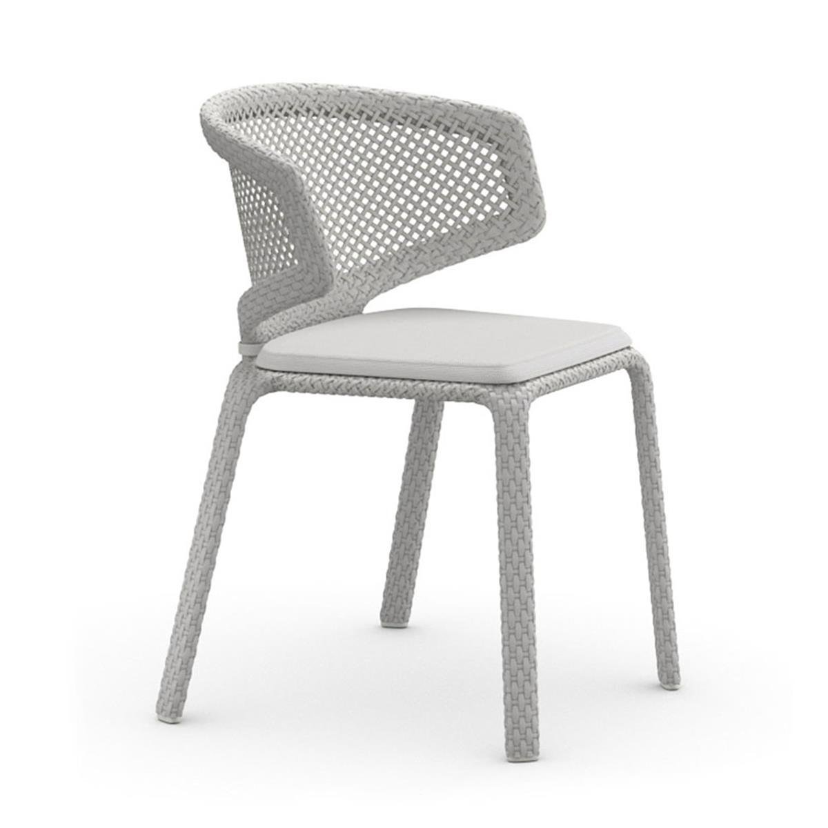 Seashell Kollu Sandalye-Chalk-(Sunbrella Minder Dahil)